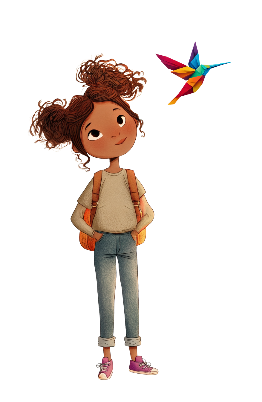 Mica, héroïne de la collection enfant CAP Métissage